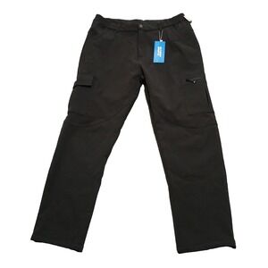 Outdoors Sports Men's Thermal Pants Cargo Trousers Insulated Fleece‎ Lined Pants